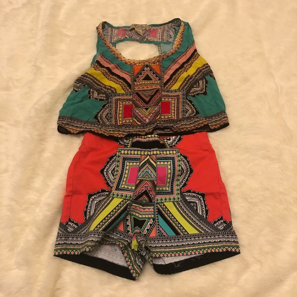 Multicolor 2 piece set